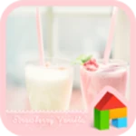 Logo of strawberry vanilla dodol theme android Application 